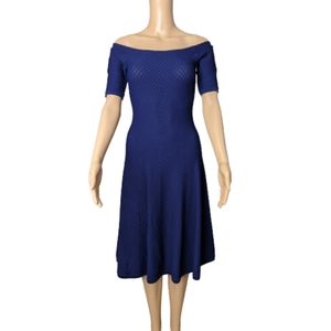 MICHAEL Michael Kors Off the Shoulder Swing Dress M